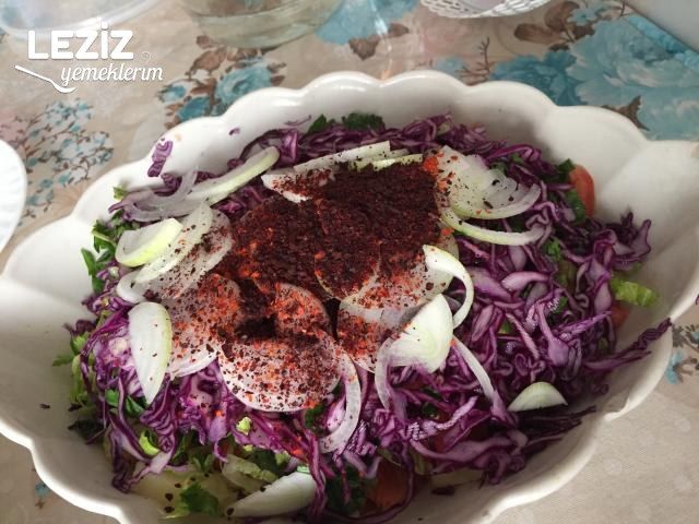 Rengarenk Patates Salatası