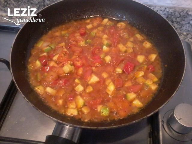 Nefis Zeytinyağlı Kabak Kavurması