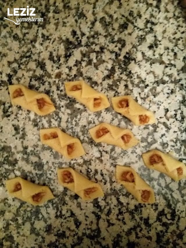 Enfes Elmalı Kurabiye