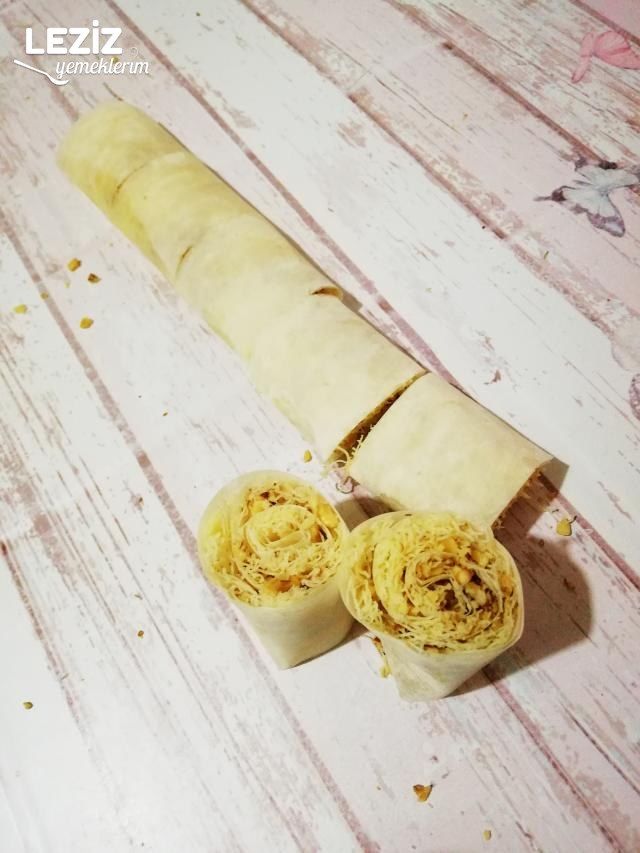 Yufkalı Kadayıf Sarma Tarifi