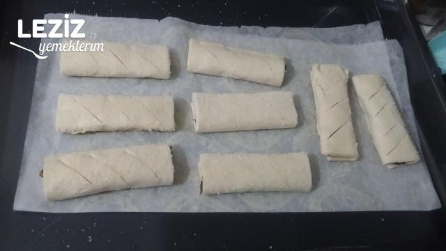 Çikolatalı Rulo Milföyler