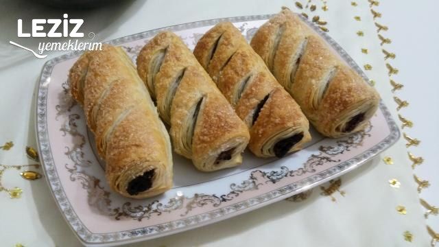 Çikolatalı Rulo Milföyler