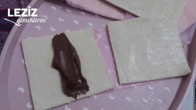 Çikolatalı Rulo Milföyler