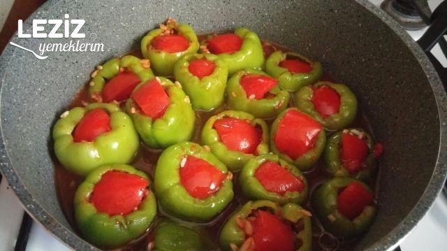 Etli Biber Dolması Nasıl Yapılır