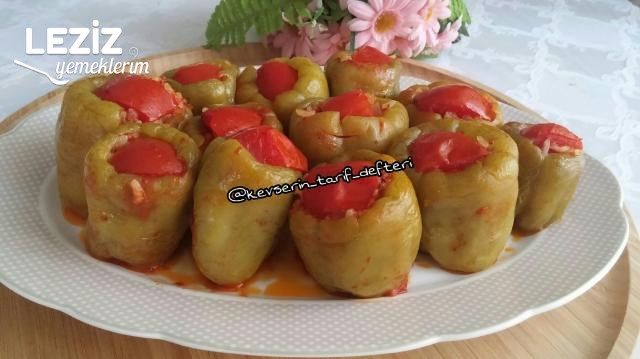 Etli Biber Dolması Nasıl Yapılır