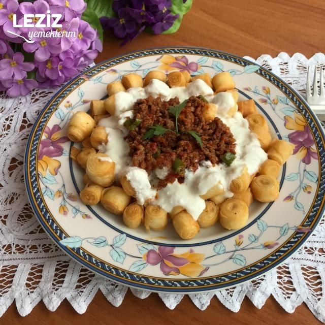 Şiş Mantısı(Yufka Mantısı)