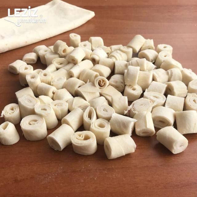 Şiş Mantısı(Yufka Mantısı)