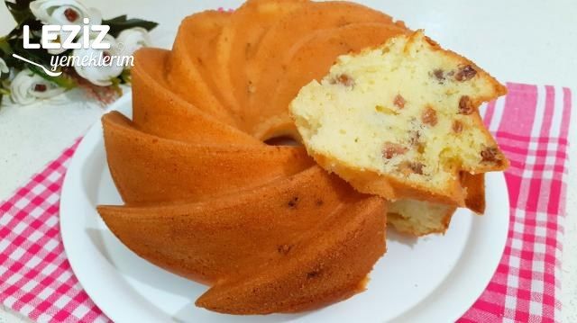 Püf Noktası İle Nefis Üzümlü Kek Tarifi (Videolu)