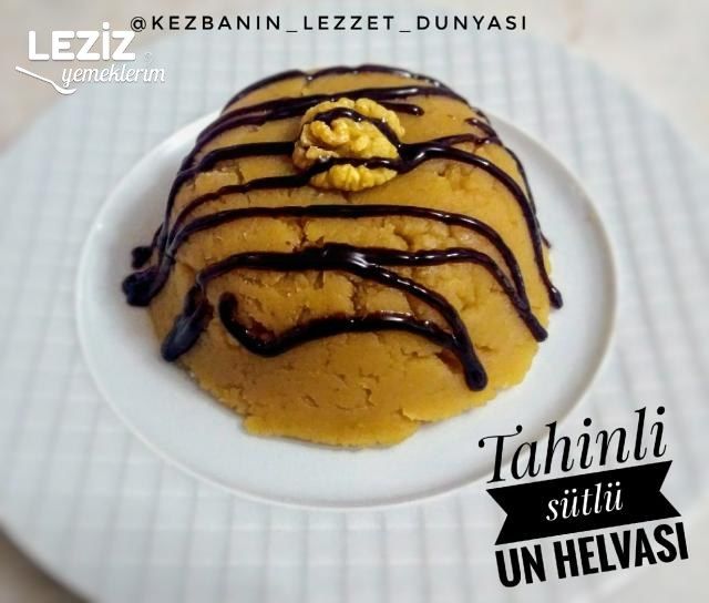 Tahinli Sütlü Un Helvası