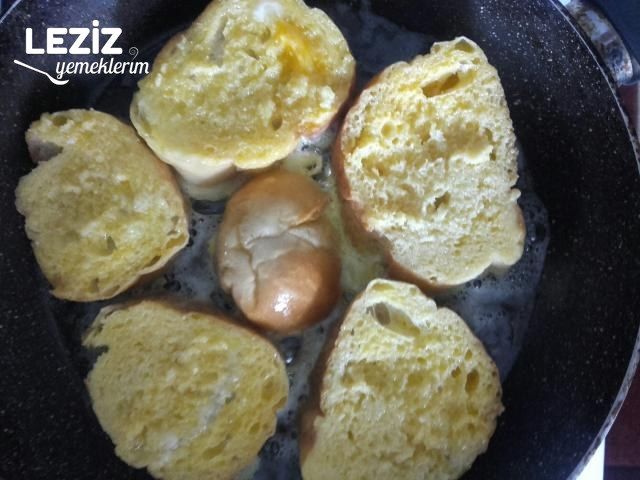 Yumurtalı Ekmek (Bayat Ekmekten)
