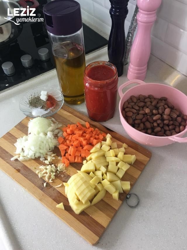 Enfes Zeytinyağlı Barbunya