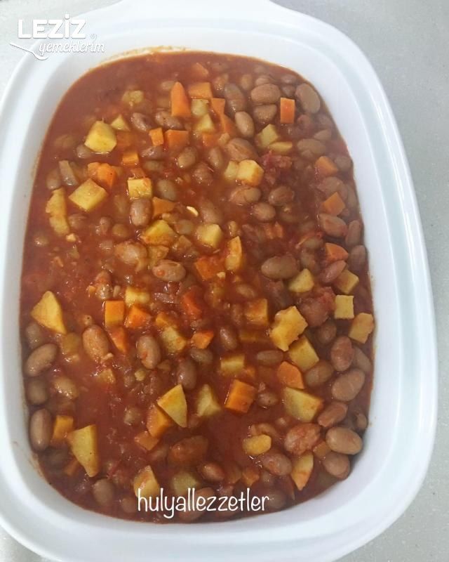 Enfes Zeytinyağlı Barbunya