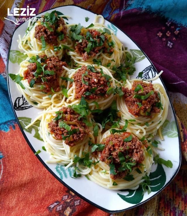 Kıymalı Spagetti