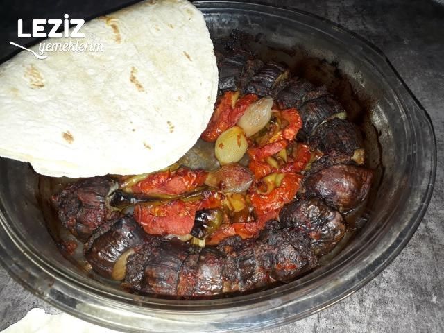 Ev Fırınında Patlıcan Kebabı
