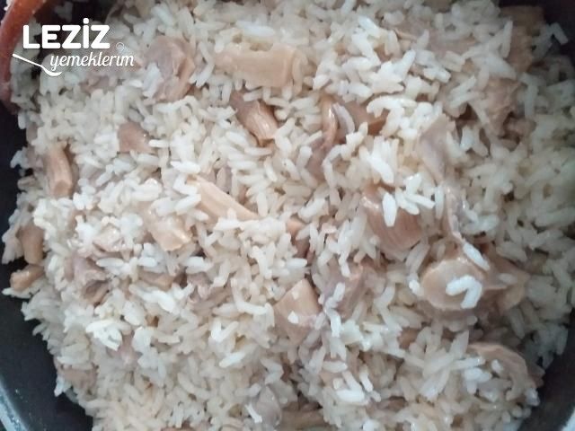 Istiridye Mantarlı Pirinç Pilavı