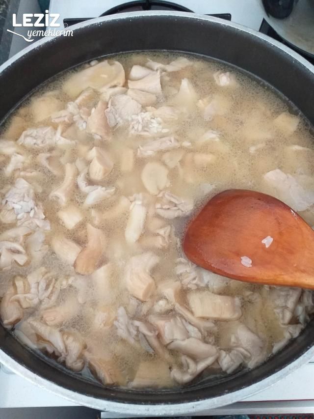 Istiridye Mantarlı Pirinç Pilavı