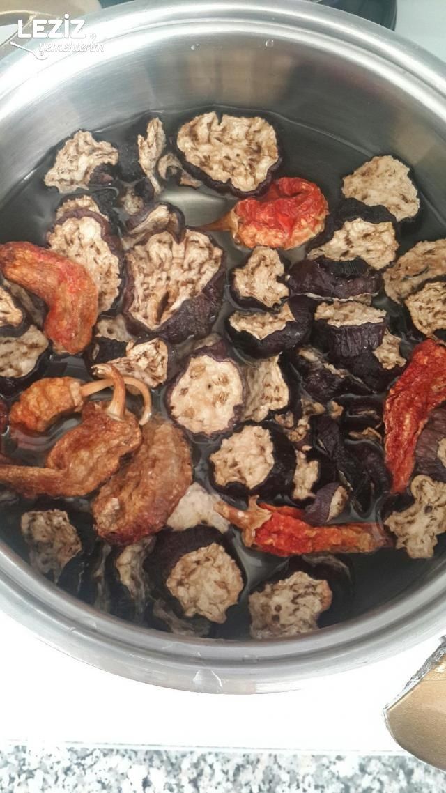 Kuru Patlıcan Kavurması Tarifi