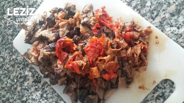 Kuru Patlıcan Kavurması Tarifi