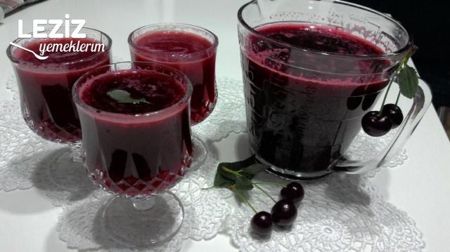 Konsantre Vişne Şurubu (Kaynatmadan)