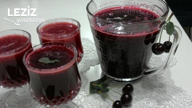 Konsantre Vişne Şurubu (Kaynatmadan)