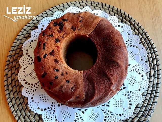 İki Renkli Harika Kek Tarifi Leziz Yemeklerim