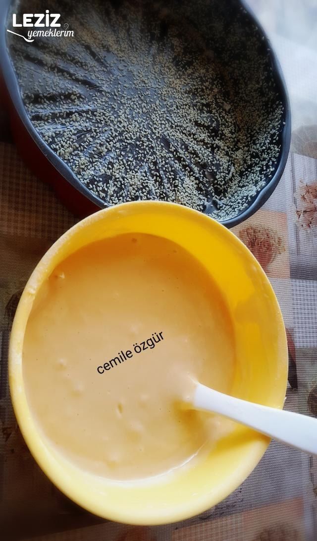 Susam Mantolu Pamuk Kek