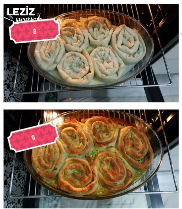 Ispanaklı Soslu Börek