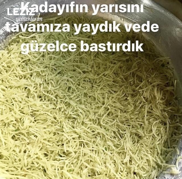 Taze Peynirli Antep Fıstıklı Künefe