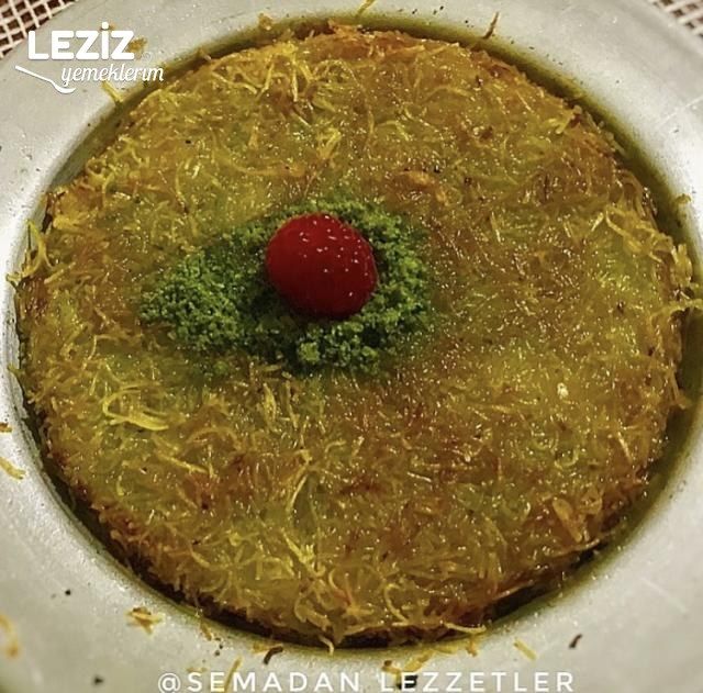 Taze Peynirli Antep Fıstıklı Künefe