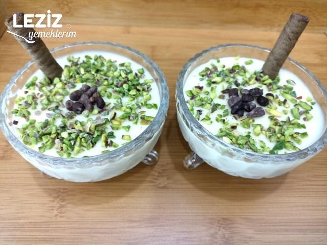 Beyaz Çikolatalı Puding Nasıl Yapılır