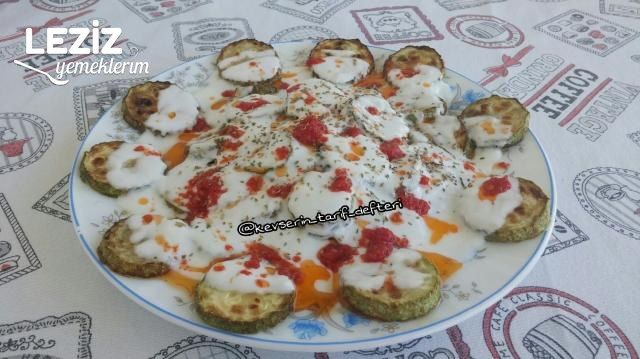 Yoğurtlu Kabak Kızartması Tarifi