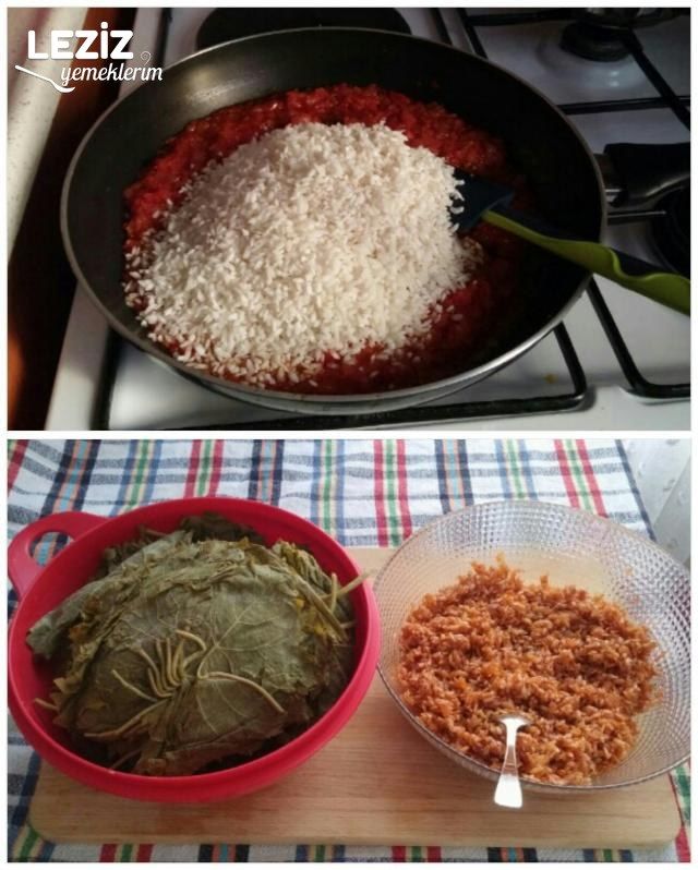 Dondurucu İçin Yaprak Sarması Tarifi