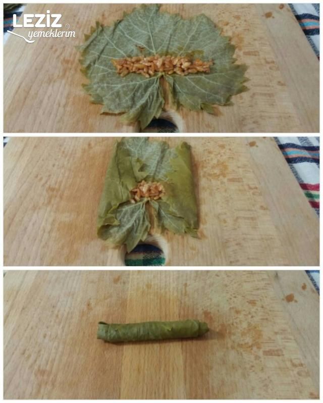 Dondurucu İçin Yaprak Sarması Tarifi