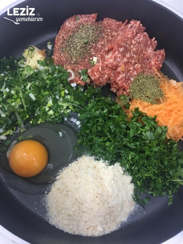 Tavada Sebzeli Köfte Tarifi