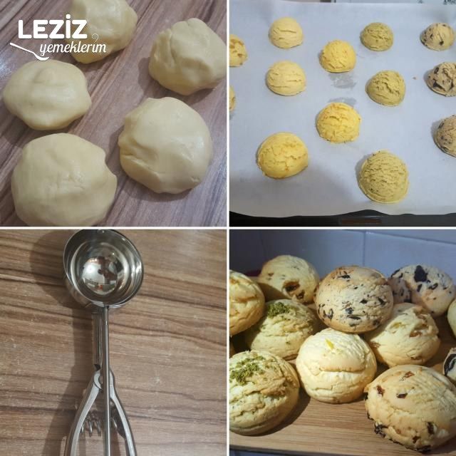 Şipşak Çay Saati Kurabiyesi (Tek Hamur 5 Farklı Tat)