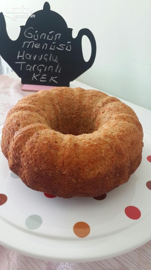 Havuçlu Cevizli Tarçınlı Kek Tarifi