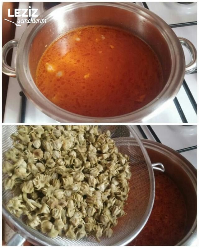 Bamya Çorbası (Konya Yöresi)