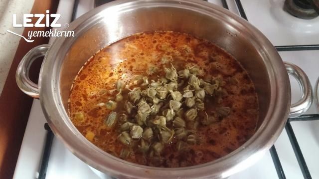 Bamya Çorbası (Konya Yöresi)