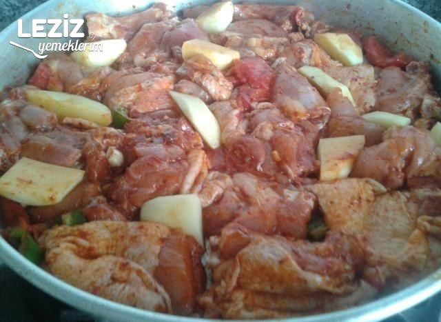 Fırında Tavuk Yapımı