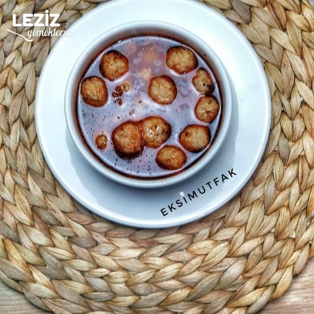 Bulgur Köfteli Nohutlu Çorba