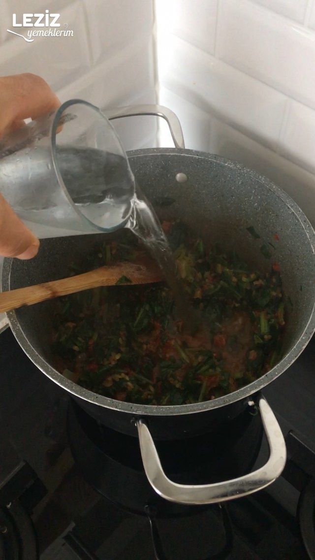 Bulgurlu Ispanak Çorbası