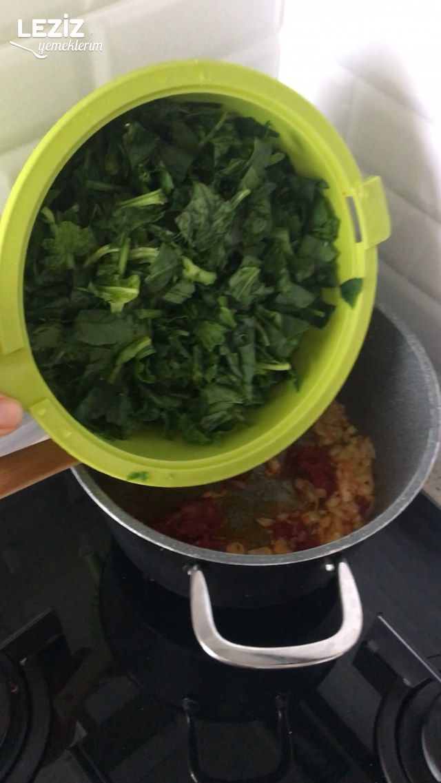 Bulgurlu Ispanak Çorbası