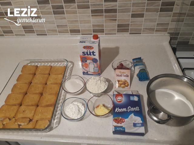 Frambuazlı Etimek Tatlısı