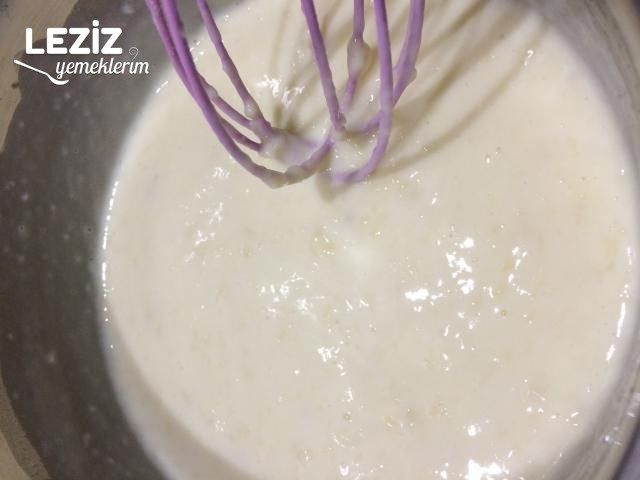 Nefis Muhallebi Dolgulu Kek