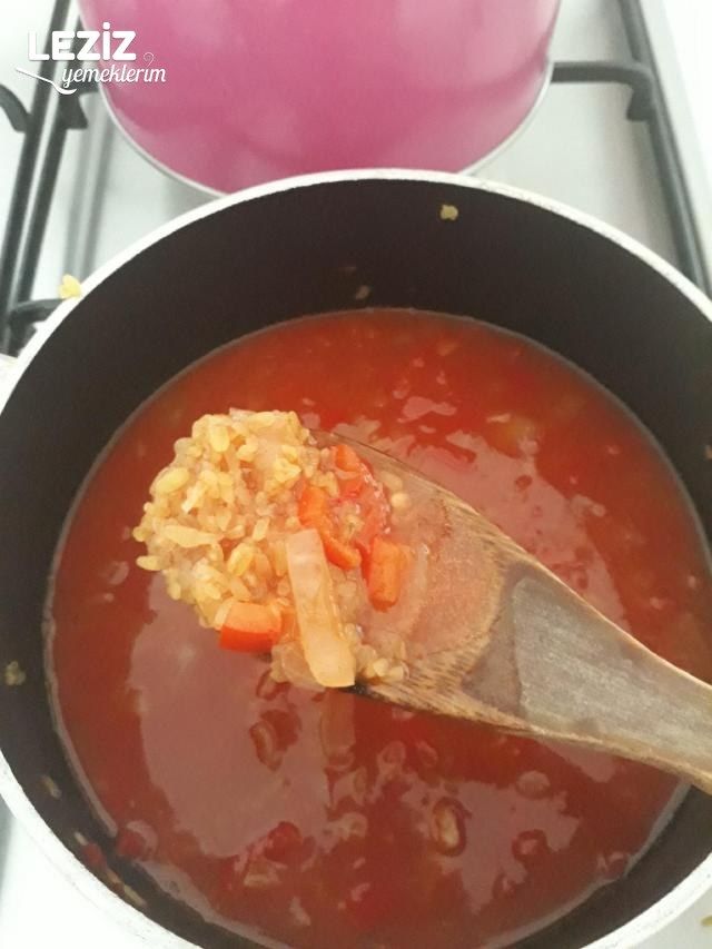 Salçalı Bulgur Pilavı