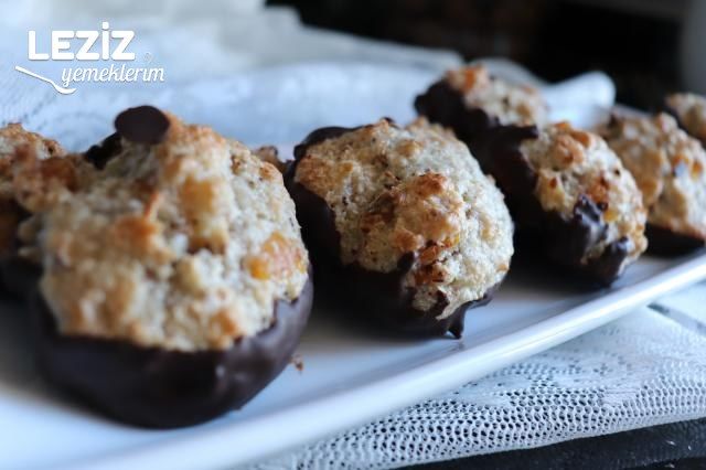 Kayısılı Çikolata Topları