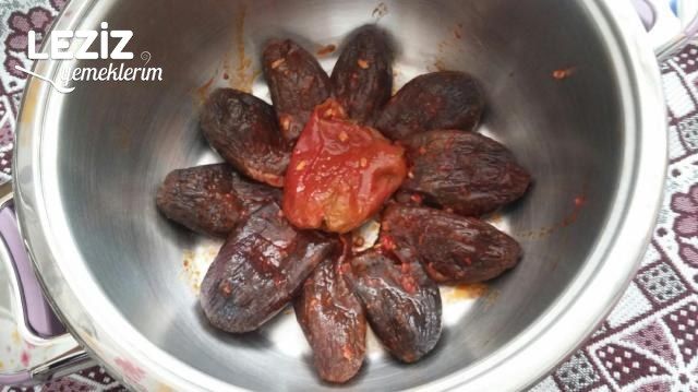 Antep Usulü Kuru Dolma (Biber, Patlıcan)