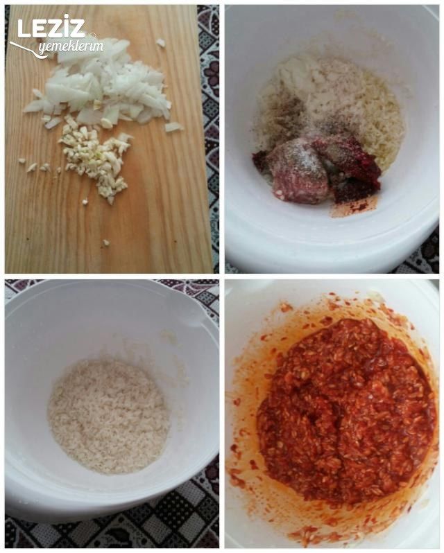 Antep Usulü Kuru Dolma (Biber, Patlıcan)