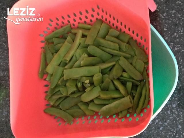 Kışlık Haşlanmış Yeşil Fasulye