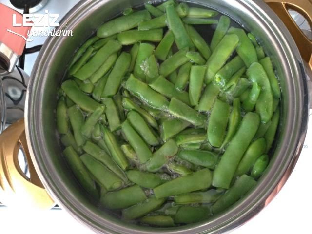 Kışlık Haşlanmış Yeşil Fasulye